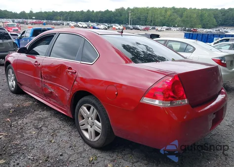 2013 Chevrolet Impala Lt из США, поврежденный, VIN 2G1WG5E34D1256361